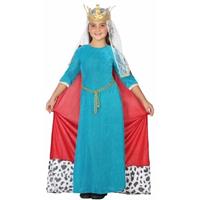 Atosa Koningin kostuum voor meisjes