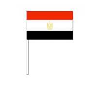 Bellatio Zwaaivlaggetjes Egypte 12 x 24 cm Multi