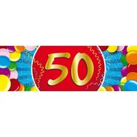Shoppartners 50 jaar sticker