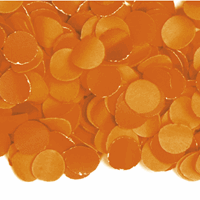 100 gram confetti kleur oranje
