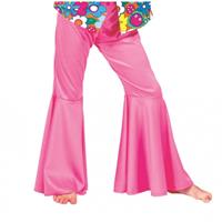 Bellatio Roze hippie broek voor kinderen