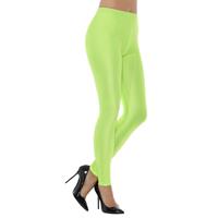 Groene spandex verkleed legging voor dames