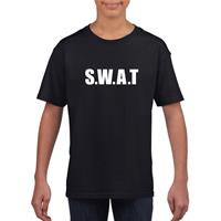 Shoppartners SWAT tekst t-shirt zwart kinderen (134-140) Zwart