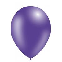Geeek Metallic Party Balloons - Glanzende Feest Ballonnen 100 stuks Paars