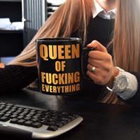 Ootb Queen Of Fucking Everything Mug