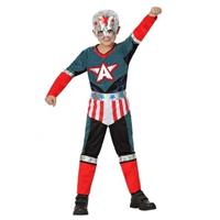 Fiesta carnavales Superheld kapitein Amerika pak/verkleed kostuum voor jongens