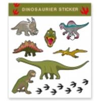 Tattoo stickers dinosaurussen 8 stuks Multi
