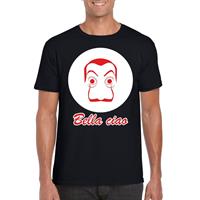 Shoppartners Zwart Salvador Dali t-shirt voor heren