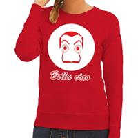 Shoppartners Rode Salvador Dali sweater voor dames