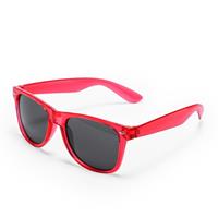 Toppers - Rode verkleed accessoire zonnebril voor volwassenen