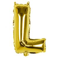 Boland folieballon letter 36 cm goud