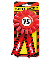 Paperdreams Party Rozetten - 75 jaar