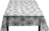 Boland tafelkleed spinnenweb 275 cm polyester wit/zwart