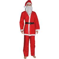 Budget Kerstman verkleed kostuum voor kinderen