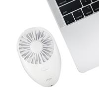 mikamax Portable Hand Fan - White (04805)