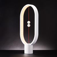 MikaMax Heng Balance Lamp Oval - Magnetische lamp - Wit - Groot - 32.4 x 27.9 x 9.7 cm