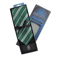 Cinereplicas Harry Potter Tie & Metal Pin Deluxe Box Slytherin