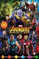 Pyramid International Avengers Infinity War Poster Pack Characters 61 x 91 cm (5)