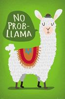 GB eye Llama Poster Pack No Probllama 61 x 91 cm (5)