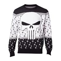 Difuzed Marvel Knitted Christmas Sweater Punisher Size XL