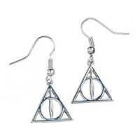 Carat Shop, The Harry Potter Deathly Hallows Earrings (silver plated)