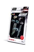 Revell Star Wars Level 2 Easy-Click Snap Model Kit Series 1 TIE Fighter