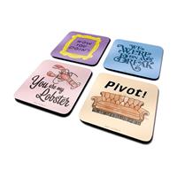 Pyramid International Friends Coaster 4-Pack Quotes
