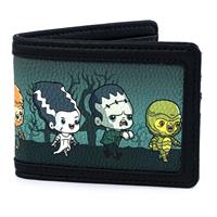 Loungefly Universal Monsters by  Wallet Chibi AOP