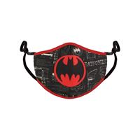 Difuzed Batman Face Mask Red Logo