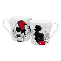 Geda Labels Disney Mug Mickey Kiss Sketch