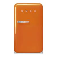 SMEG FAB10ROR5 koelkast met vriesvak, rechtsdraaiend, oranje