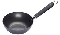 KitchenCraft wokpan Oriental 30 cm aluminium zwart