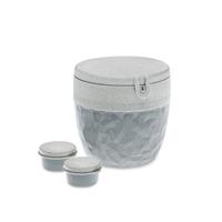 Merkloos Bento Box, Groot, Organic Cement Grijs - Koziol Bentobox L