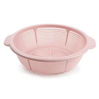 Forte Plastics Kunststof keuken vergiet van 31 x 9.5 cm roze -