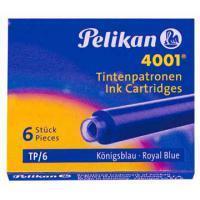 Pelikan Inktpatroon  4001 blauw/zwart