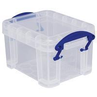 Reallyusefulboxes Really Useful Box 0,14 liter, transparant