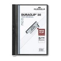 Durable Klemmap  2200 A4 3mm antraciet/grijs