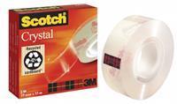 Scotch Plakband Crystal Clear 600 19 mm x 33 m. asgat 25 mm (rol 33 meter)