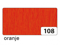 Crepepapier Folia 250x50cm nr108 oranje