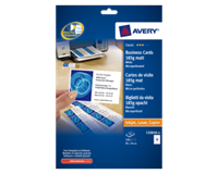 Visitekaart Avery C32010-25 85x54mm 185gr 250stuks