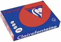 Clairefontaine Trophée Intens A4, 120 g, 250 vel, kersenrood