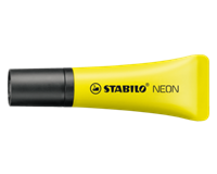 Stabilo Tekstmarker NEON 2 - 5 mm. geel (pak 10 stuks)