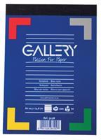Gallery notitieblok, ft A6, gelijnd, blok van 100 vel