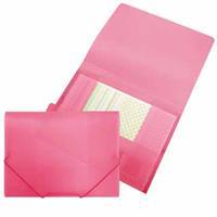 Beautone elastomap met kleppen, ft A4, roze