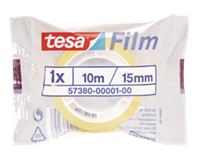 TESA Plakband  film standaard 15mmx10m