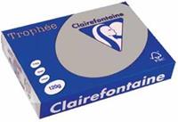 Clairefontaine Trophée Pastel A4, 120 g, 250 vel, lichtgrijs