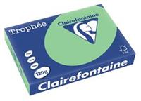 Clairefontaine Trophée Pastel A4, 120 g, 250 vel, natuurgroen