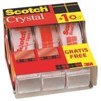Pakket van 2 + 1 verdelers Scotch Crystal plakband