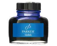 parker Vulpeninkt  Quink permanent 57ml blauw/zwart