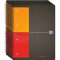 International notebook A4+. gelijnd. 4-gaats (pak 5 stuks)